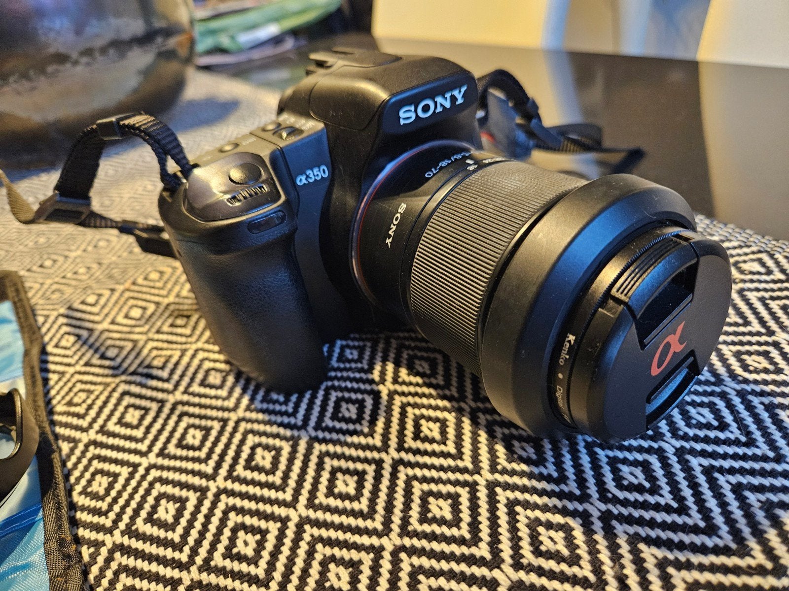 Sony Alpha 350 DSLR Camera COMPLEET, Ophalen of Verzenden, Zo goed als nieuw, Spiegelreflex, Sony