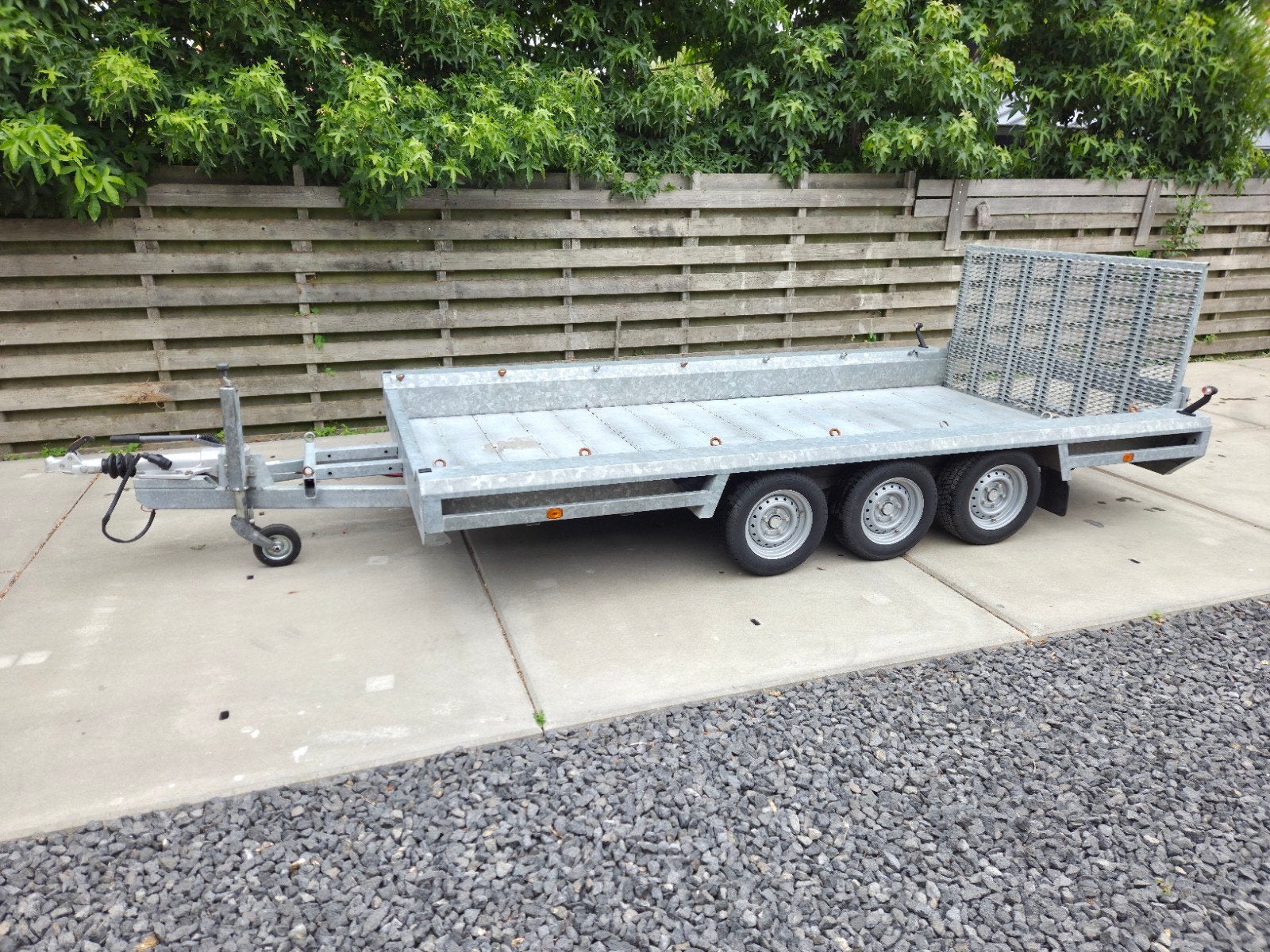 Hulco Terrax-3 — 180x400cm — Machine Transporter — Als Nieuw, Info@vlaartradingandservices.com, Hulco, Ophalen of Verzenden, Zo goed als nieuw