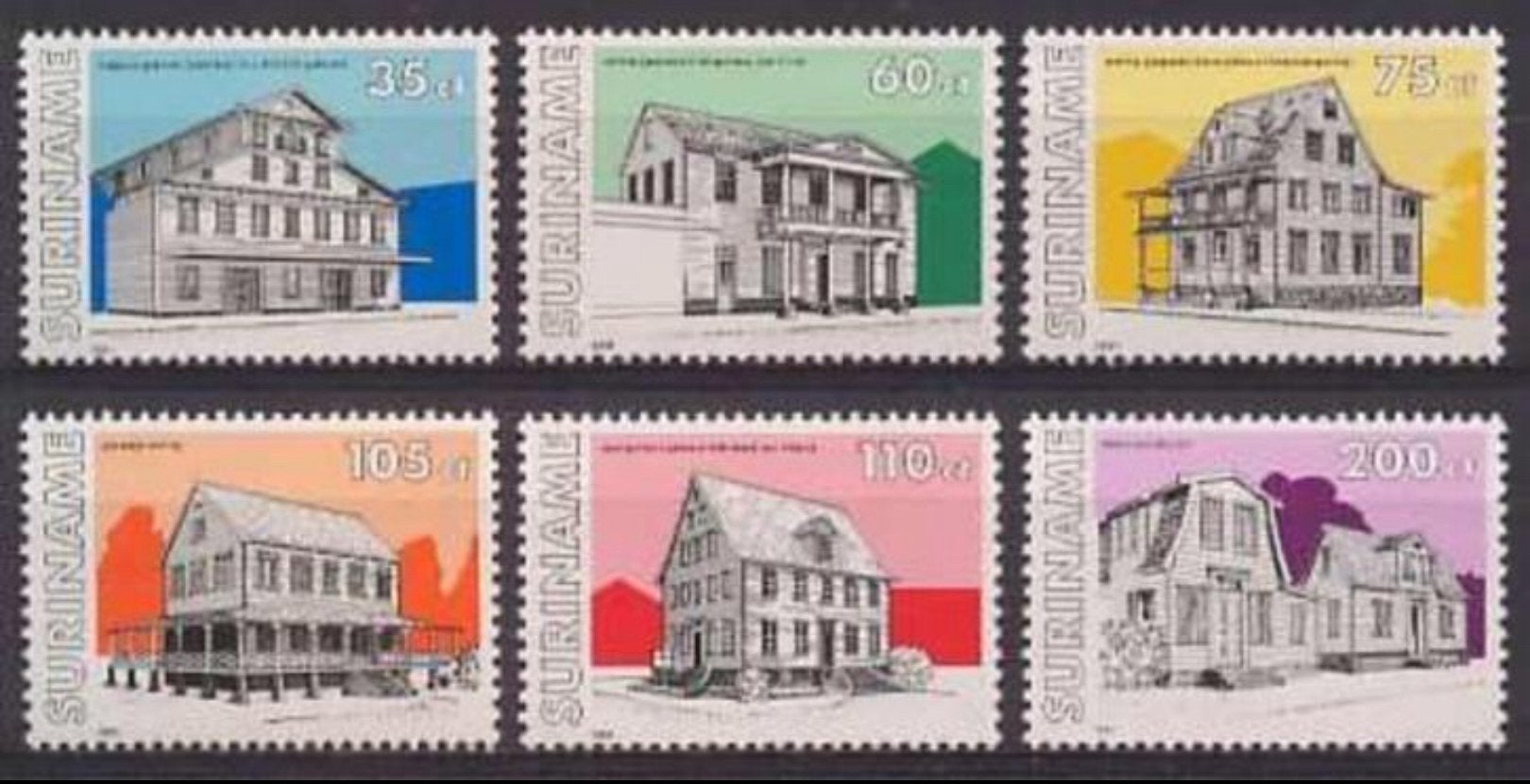Te koop Suriname 691-696 postfris, Verzenden, Postfris