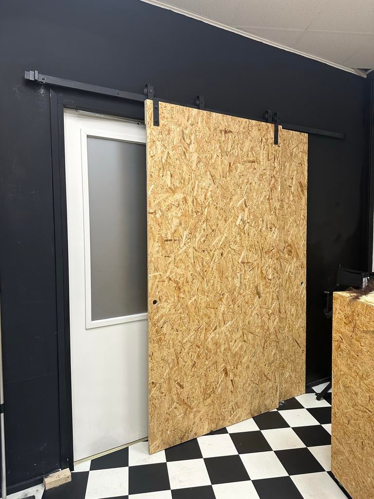Hornbach Schuifdeur systeem - Zo goed als nieuw, Ophalen, 80 tot 100 cm, Binnendeur, Zo goed als nieuw