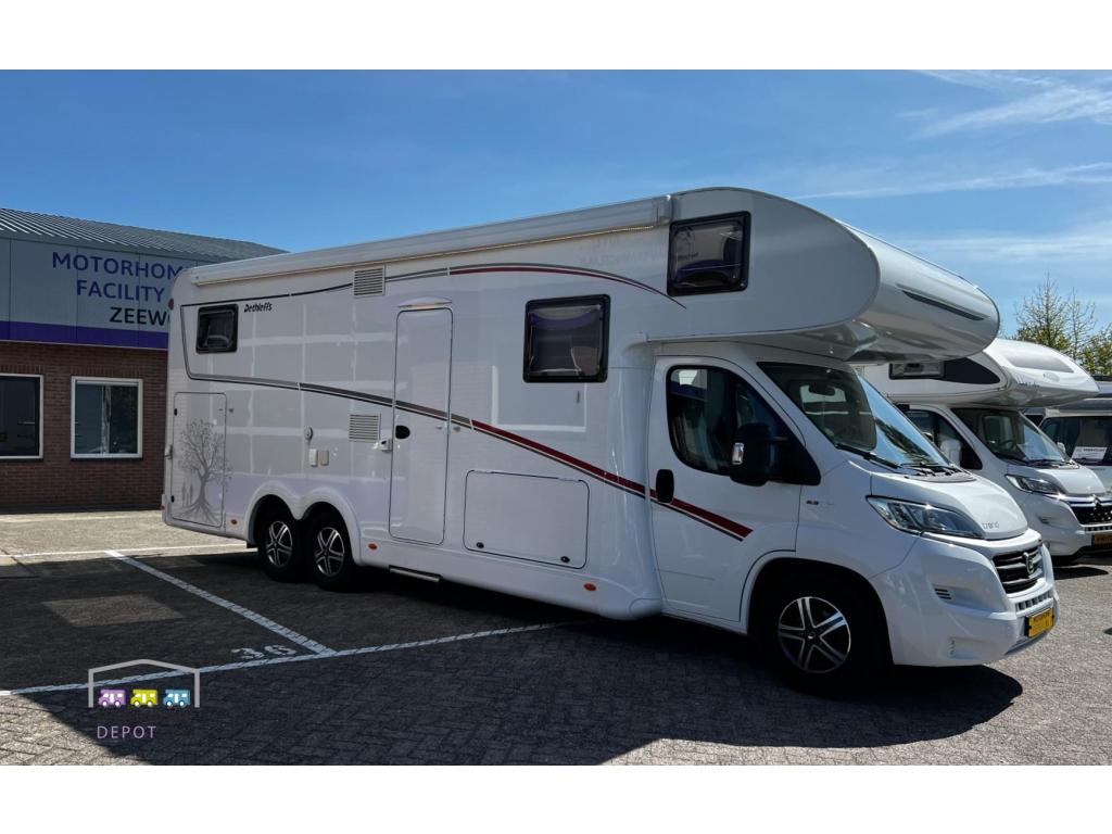 Dethleffs Trend A 7877-2, Caravans en Kamperen, Campers, Automaat, Alkoof, Fiat, Startonderbreker