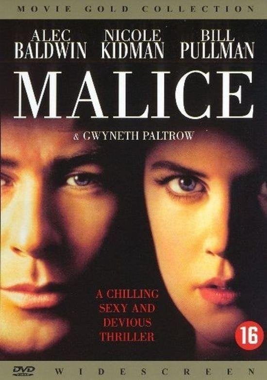 Malice - Nicole Kidman en Bill Pullman DVD 8715664004739, Cd's en Dvd's, Engels, Alle leeftijden, Nederlands, Ophalen of Verzenden