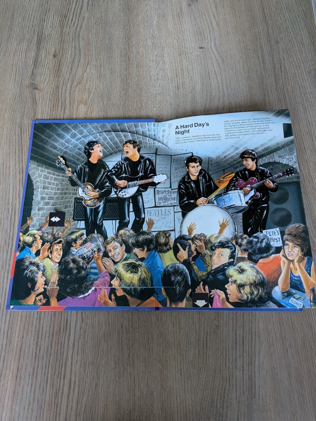 Pop-up en muziekboek "The Beatles Story", Ophalen, Gelezen