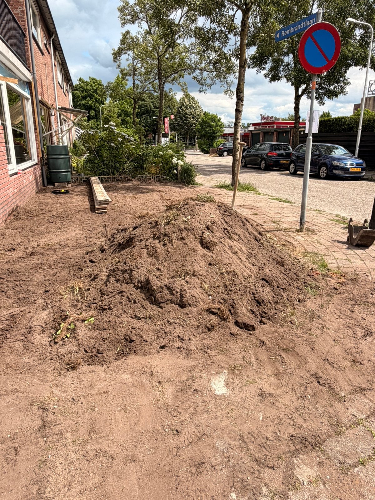 Zwarte grond 3 m3, Ophalen, Zo goed als nieuw, Overige typen