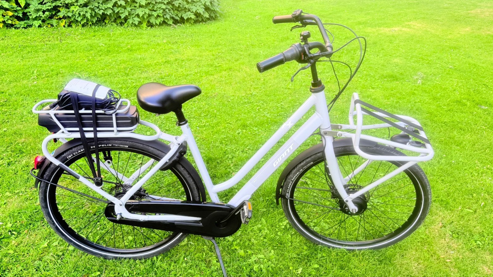 Luxe goede gave Elektrische fiets Giant Triple X 56cm 7speed, Ophalen, Giant, Zo goed als nieuw, 50 km per accu of meer