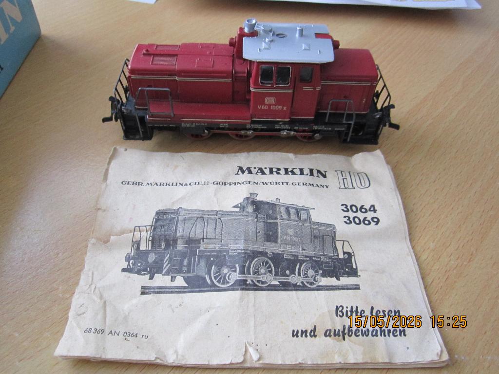 Marklin 3064, Wisselstroom, Gebruikt, Locomotief, Ophalen of Verzenden