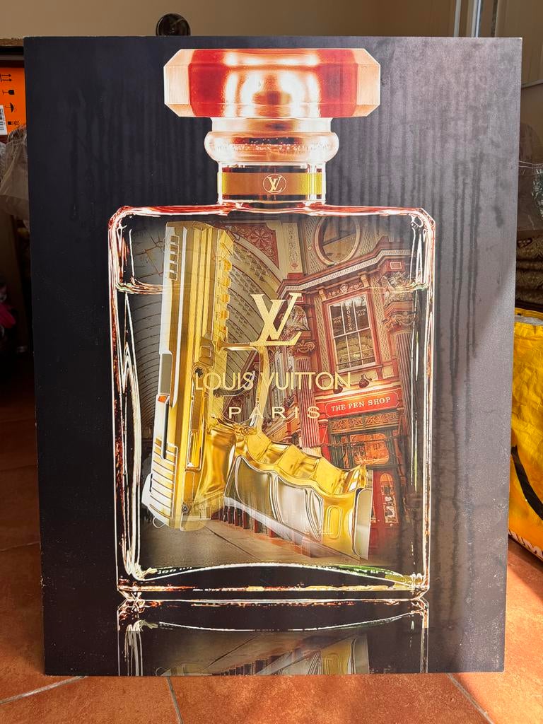 Louis Vuitton Parfumfles Kunstwerk - Luxe Design, Antiek en Kunst, Ophalen of Verzenden