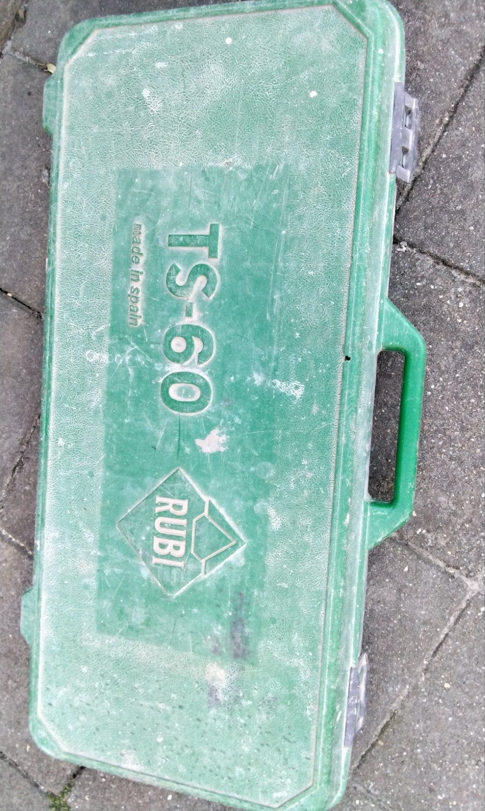 Tegelsnijder TS-60 Rubi, Ophalen