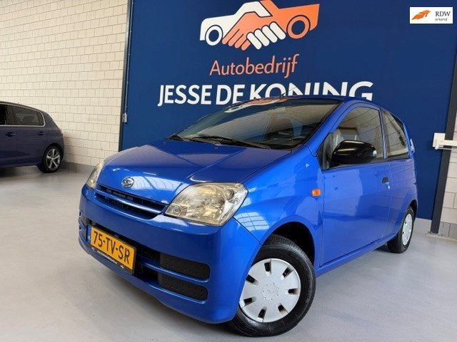 Daihatsu Cuore 1.0-12V Tokyo / bj.2007 / kleur: blauw / NAP, Auto's, Daihatsu, Bedrijf, Te koop, Cuore, ABS, Airbags, Startonderbreker