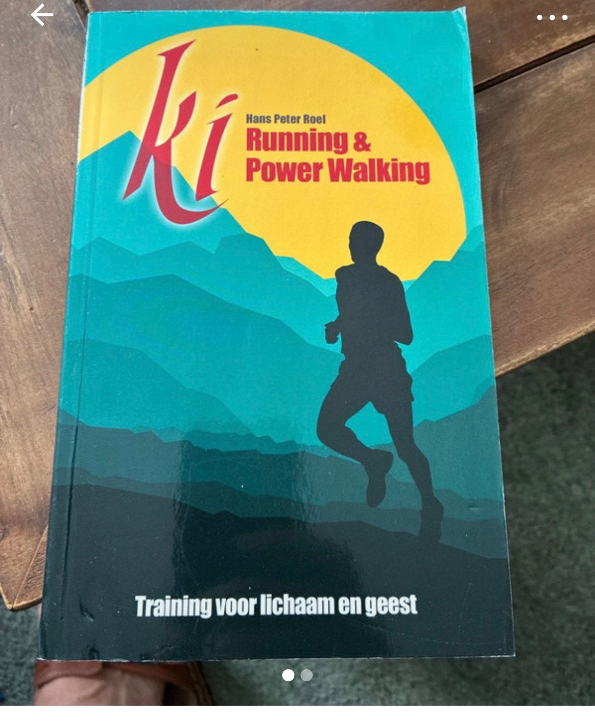 Hans peter roel ki running, Boeken, Ophalen of Verzenden, Zo goed als nieuw, Spiritualiteit algemeen, Overige typen