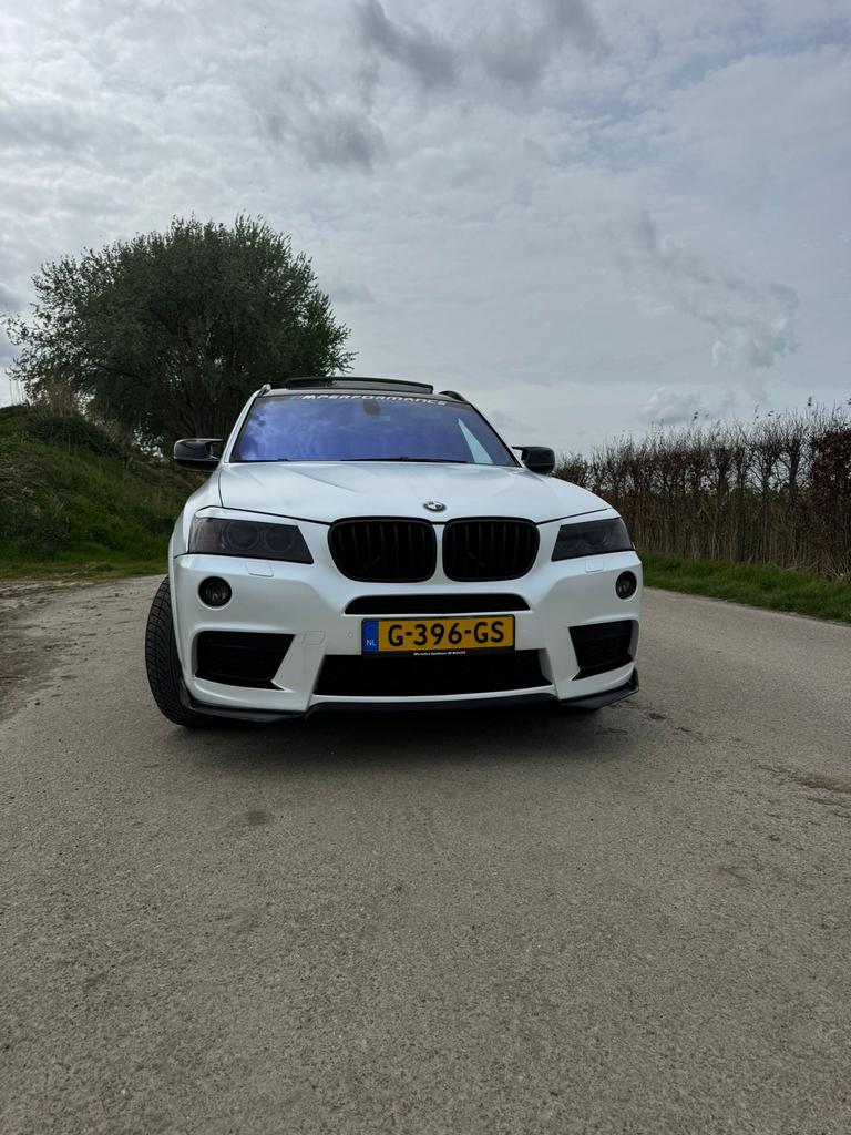 2012 3,5 i 6 cilinder biturbo mooi dik geluid door de 4, Auto's, BMW, Automaat, Zwart, Blauw, Leder
