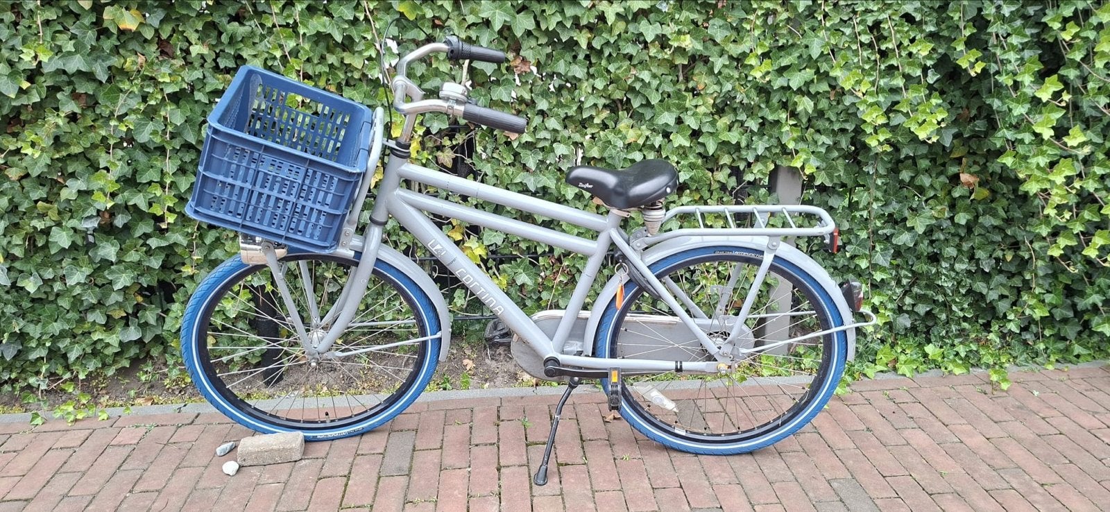 Cortina fiets met krat en bagagedrager 24 inch, Fietsen en Brommers, Ophalen, Terugtraprem, Versnellingen, Gebruikt