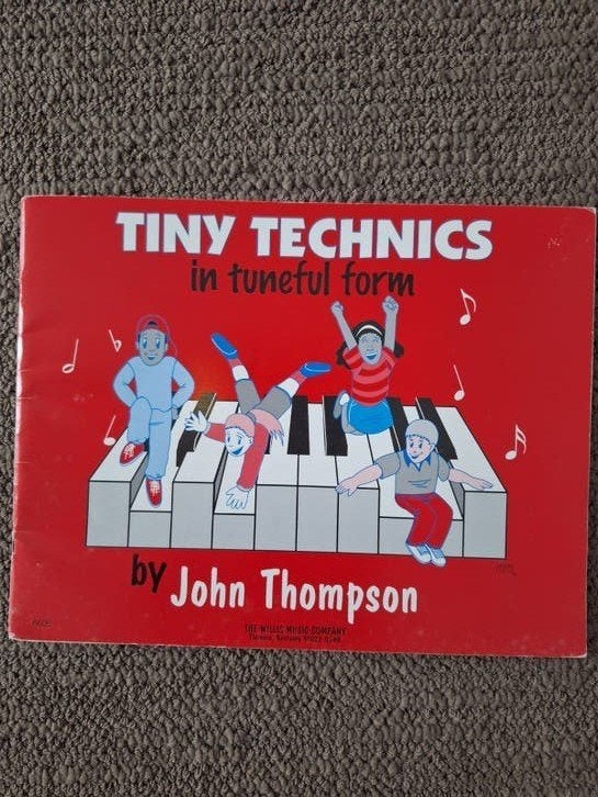 Pianomuziek: Tiny Technics door John Thompson, Klassiek, Les of Cursus, Ophalen of Verzenden, Zo goed als nieuw