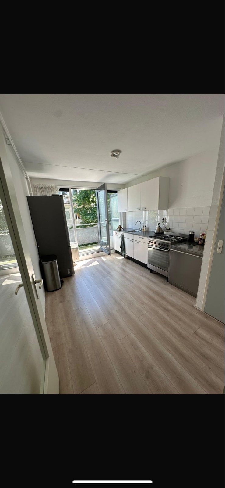 Laminaat ca 75 m2 €150, Ophalen, Gebruikt, 50 tot 150 cm, 10 m² of meer