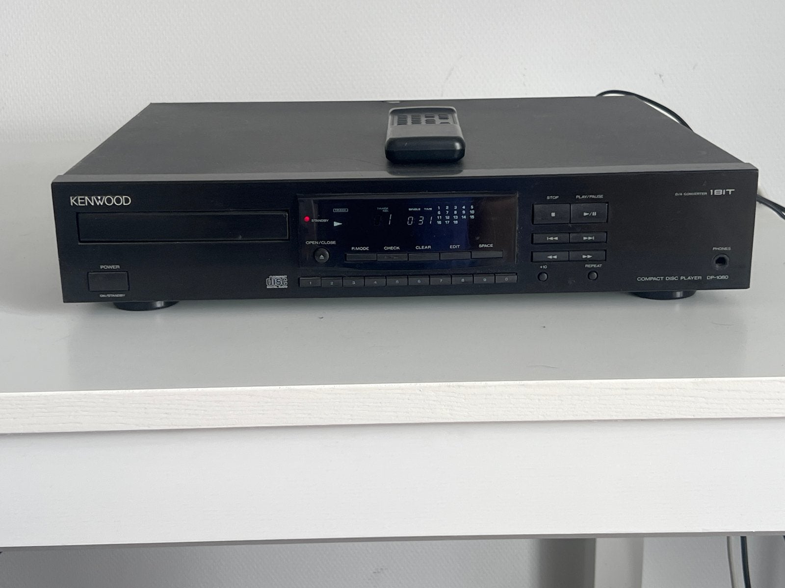 Kenwood DP-1080 CD-speler met afstandsbediening, Ophalen of Verzenden, Gebruikt, Overige merken
