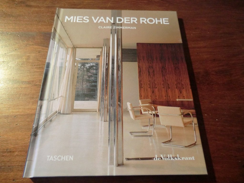 boek - Mies van der Rohe - 1886-1969 - Zimmerman -taschen 12, Ophalen of Verzenden, Zo goed als nieuw, Architecten