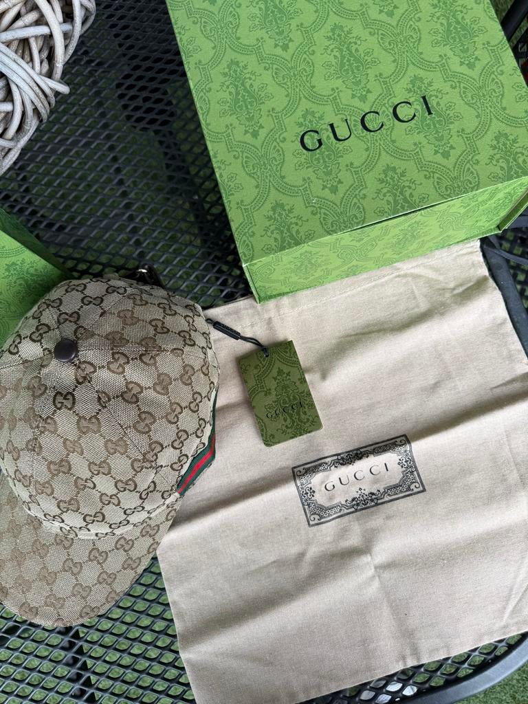 Gucci Pet - Origineel uit Roermond Outlet, Kleding | Heren, Hoeden en Petten, Ophalen of Verzenden, Zo goed als nieuw