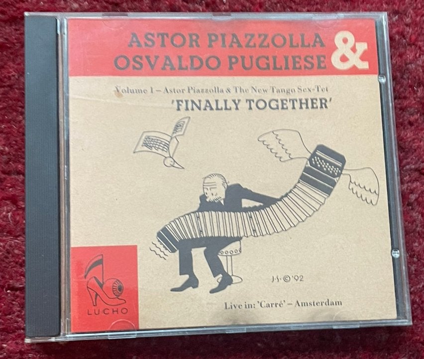 Astor Piazzolla & Osvaldo Pugliese - Finally Together CD, Ophalen of Verzenden, Gebruikt