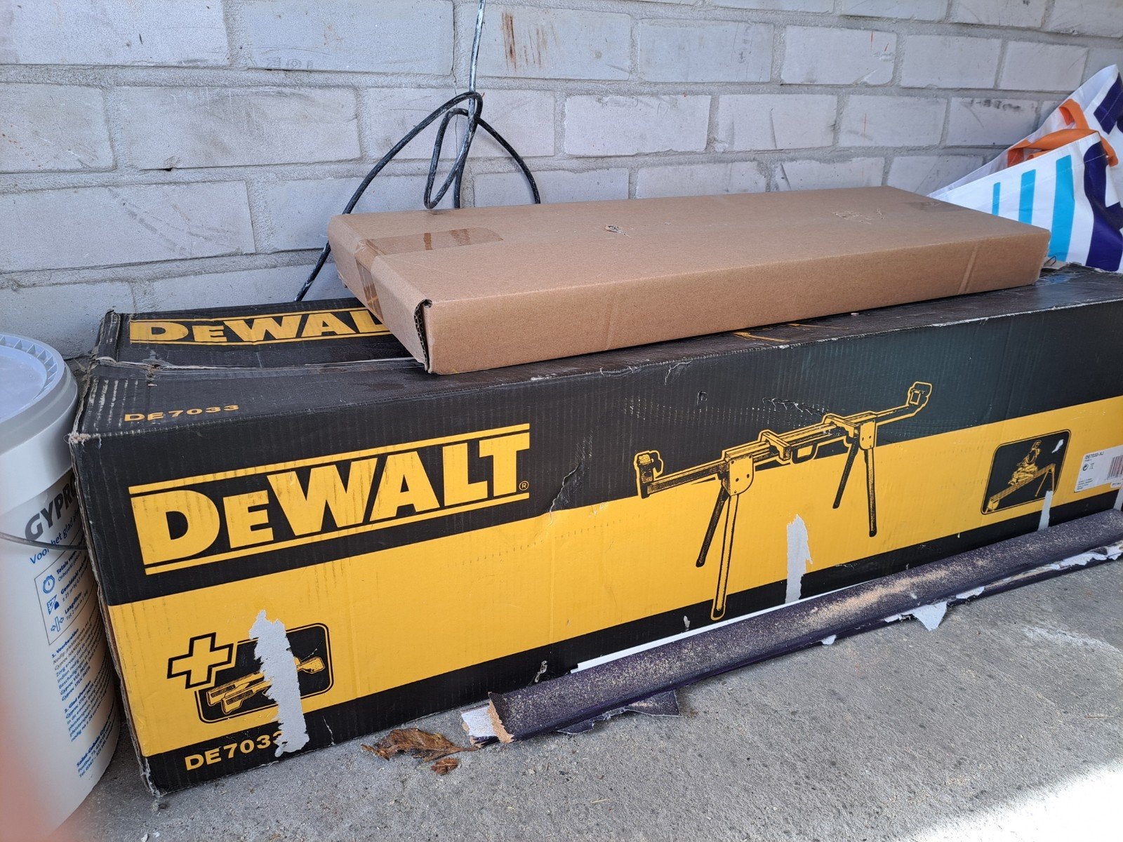 DeWALT Onderstel voor afkortzaag incl. Montagebeugels - DE70, Ophalen, Nieuw, Gelijkstroom, Overige merken