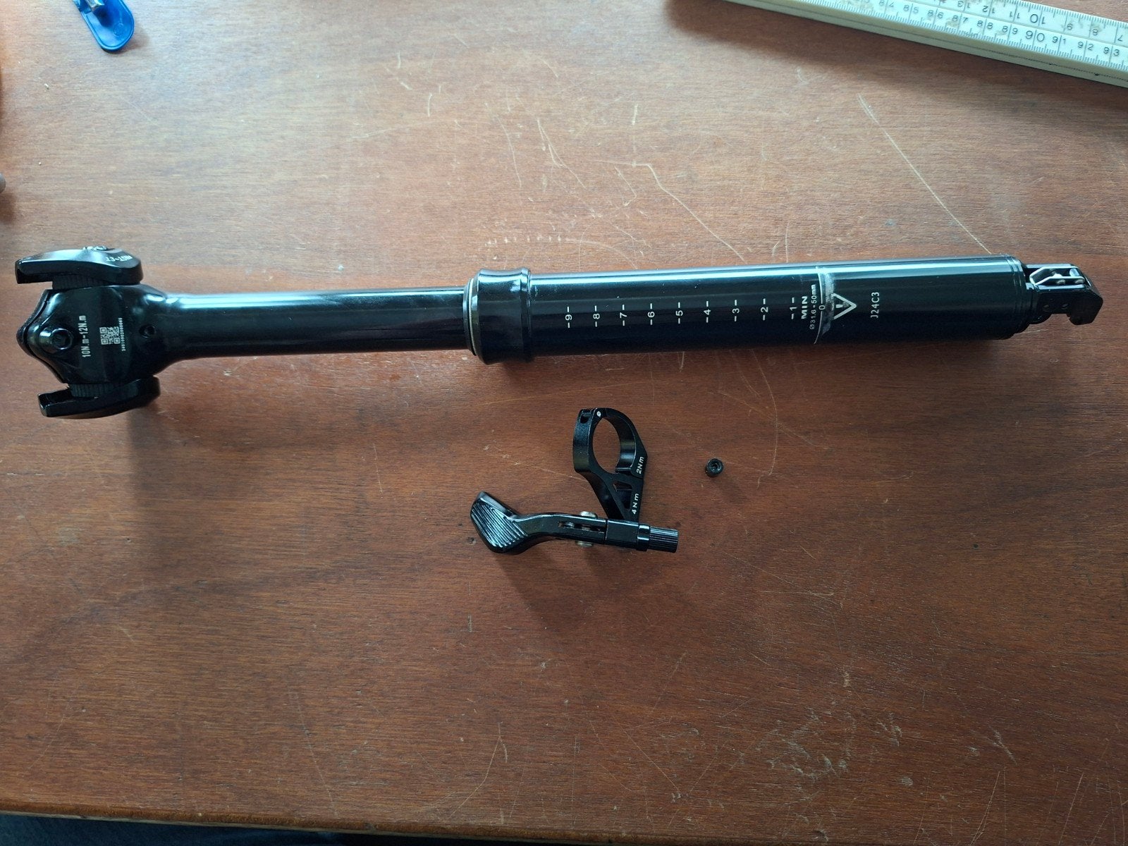 TranzX Suspension dropper post, Mountainbike, Zo goed als nieuw, TranzX, Ophalen of Verzenden