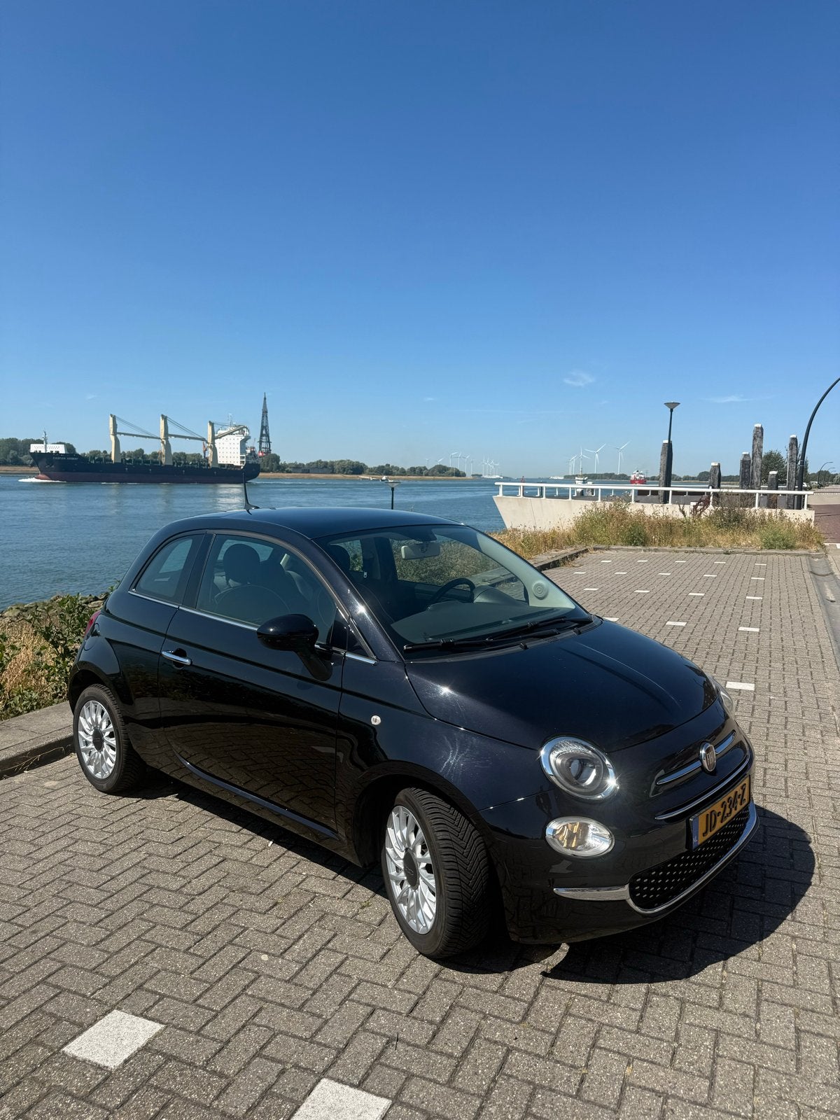 Fiat 500 0.9 TwinAir Turbo | NAP | bluetooth | PANO | LED |, 31 €/maand, Origineel Nederlands, Handgeschakeld, 26 km/l