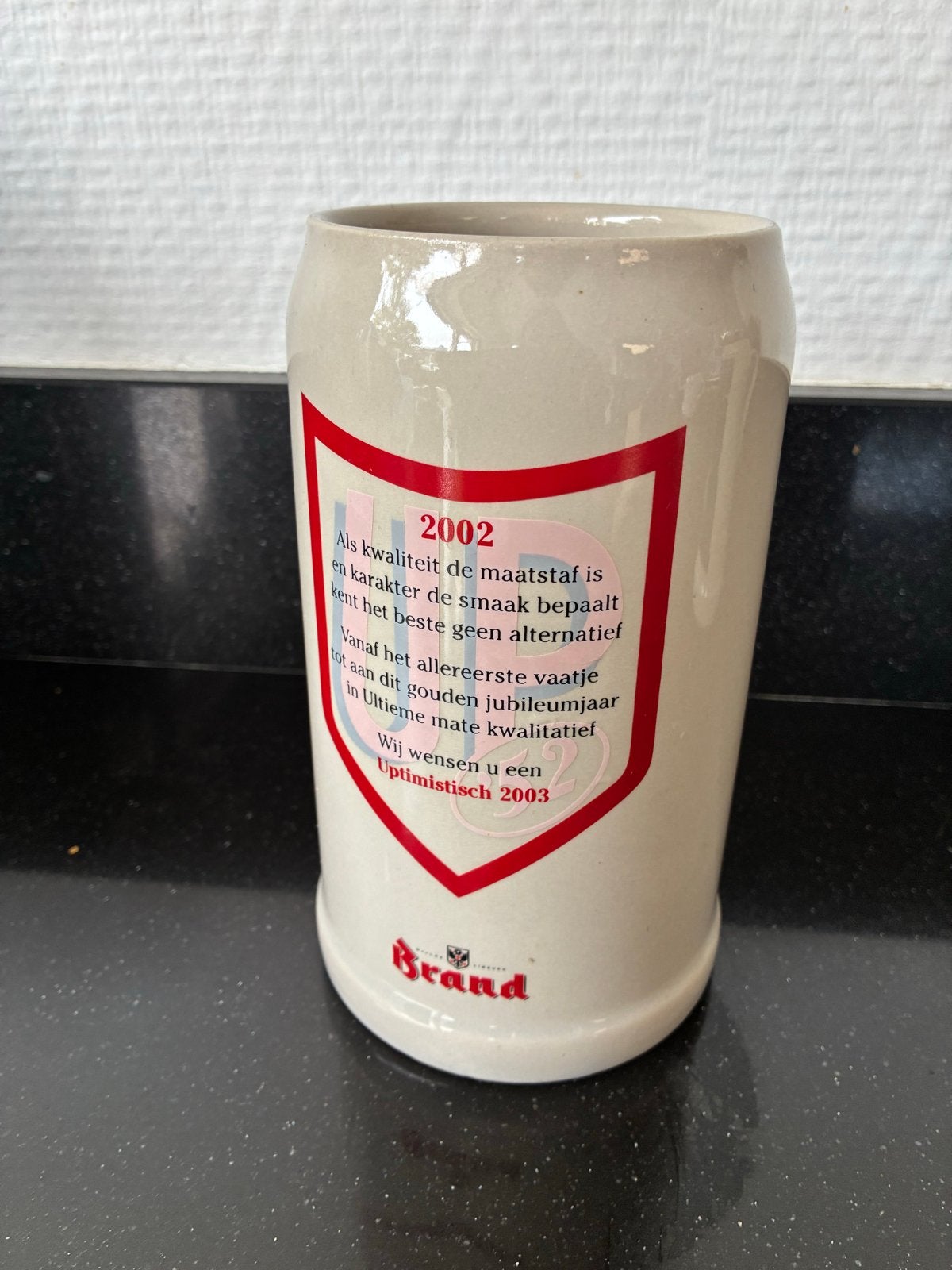 Brand eindejaar Bierpul 2002, Antiek en Kunst, Ophalen of Verzenden
