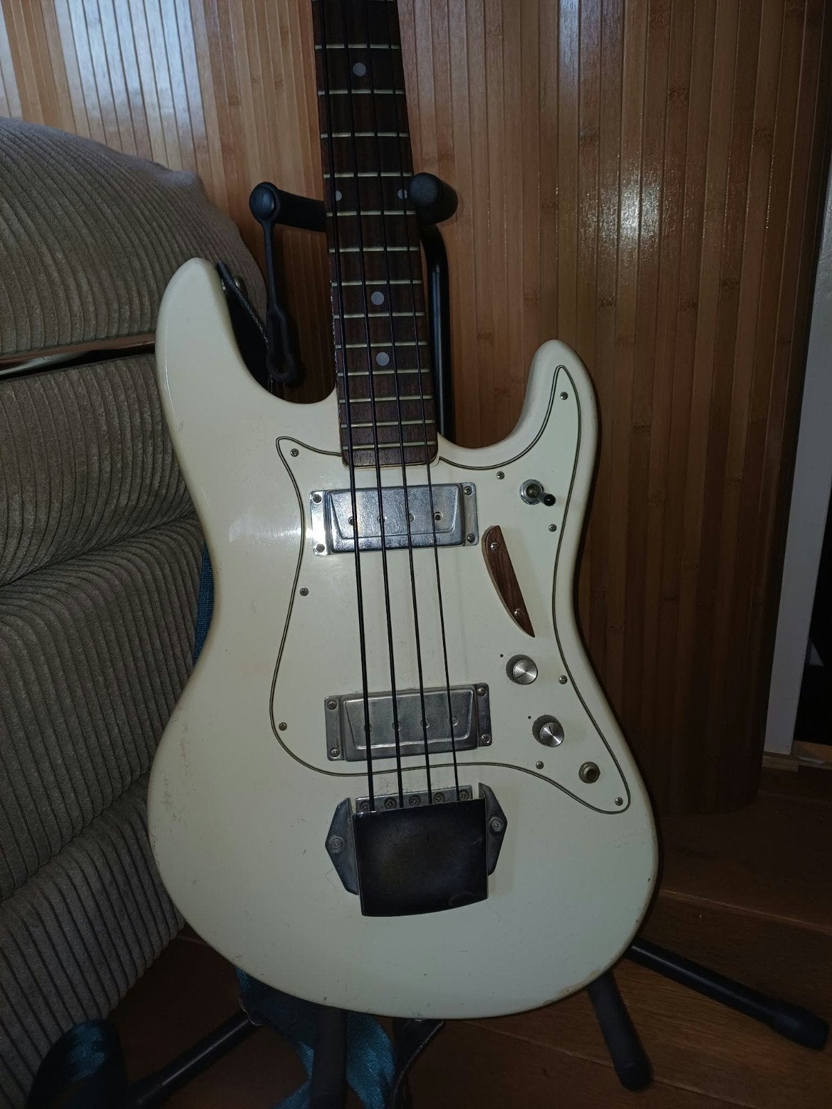 Vintage Aria Diamond Basgitaar - Made in Japan, Muziek en Instrumenten, Ophalen, Gebruikt, Elektrisch
