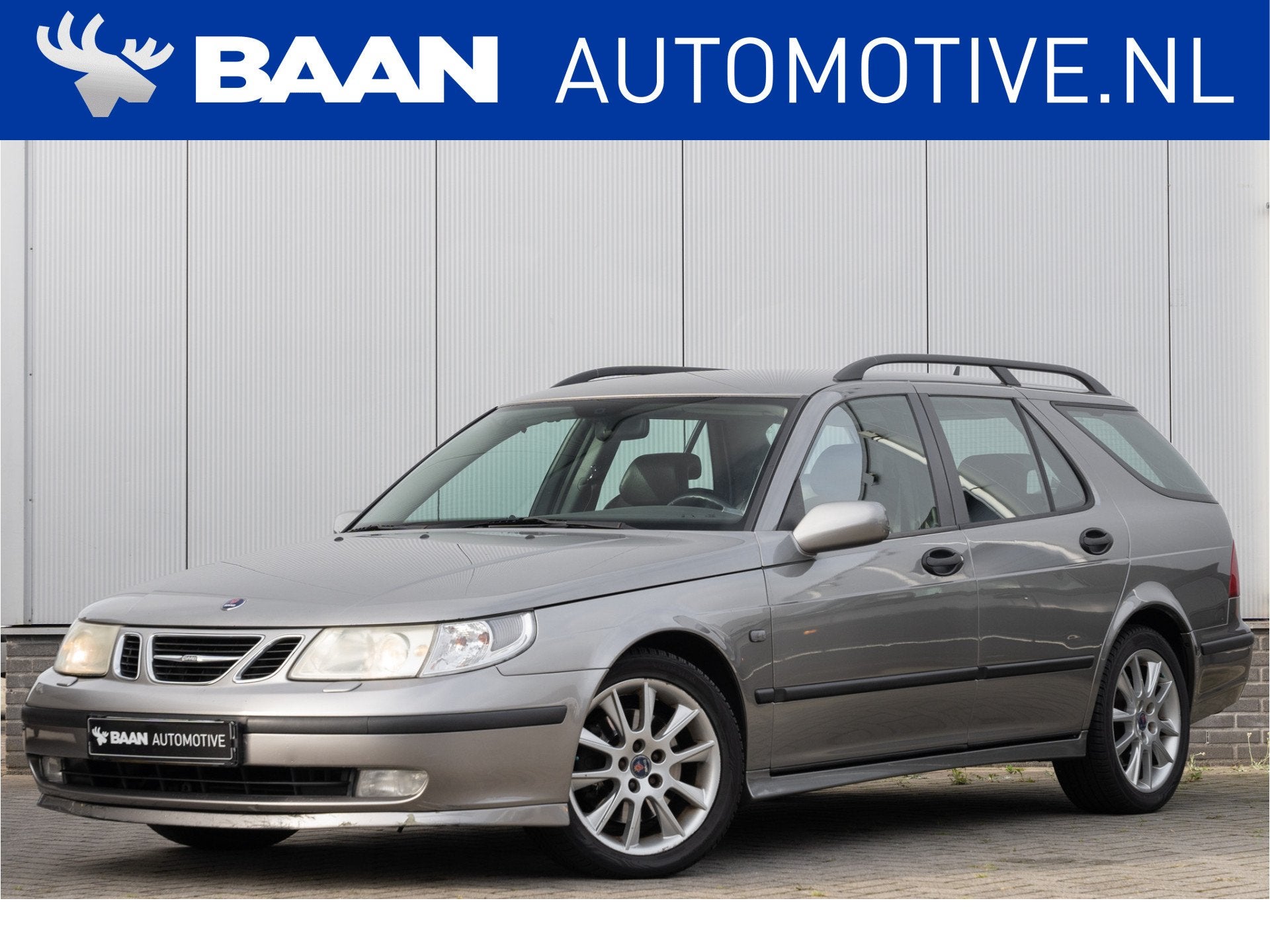 Saab 9-5 Estate 2.3 Turbo Aero | Nieuwe distributieketting, Auto's, Saab, Stoelverwarming, 4 cilinders, Leder en Stof, 93 €/maand