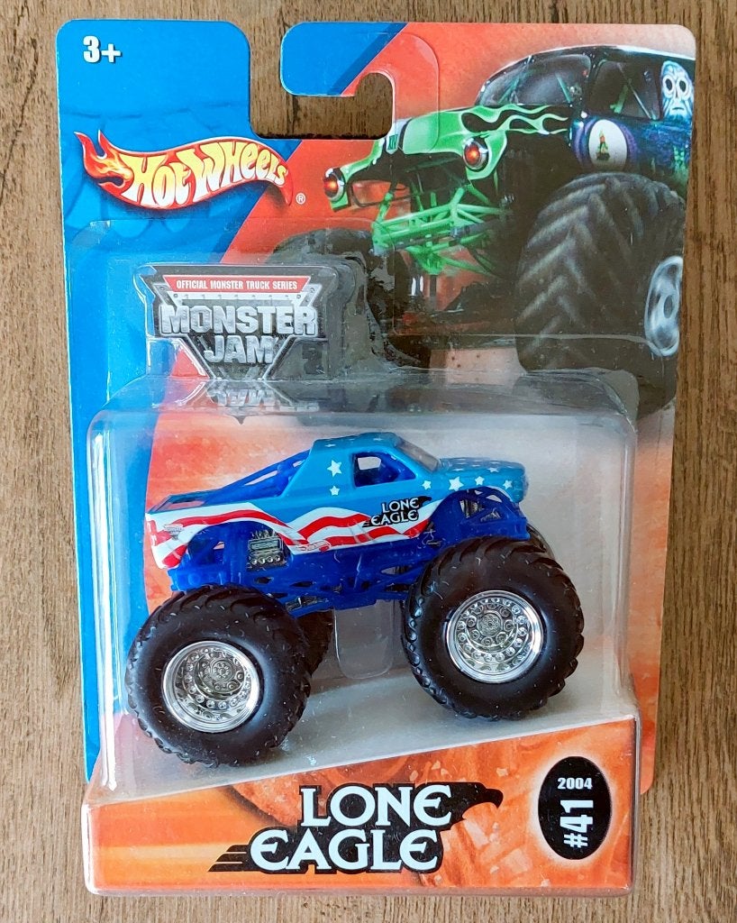 Hot Wheels Monster Jam LONE EAGLE 1/64, Ophalen of Verzenden, Nieuw, Auto