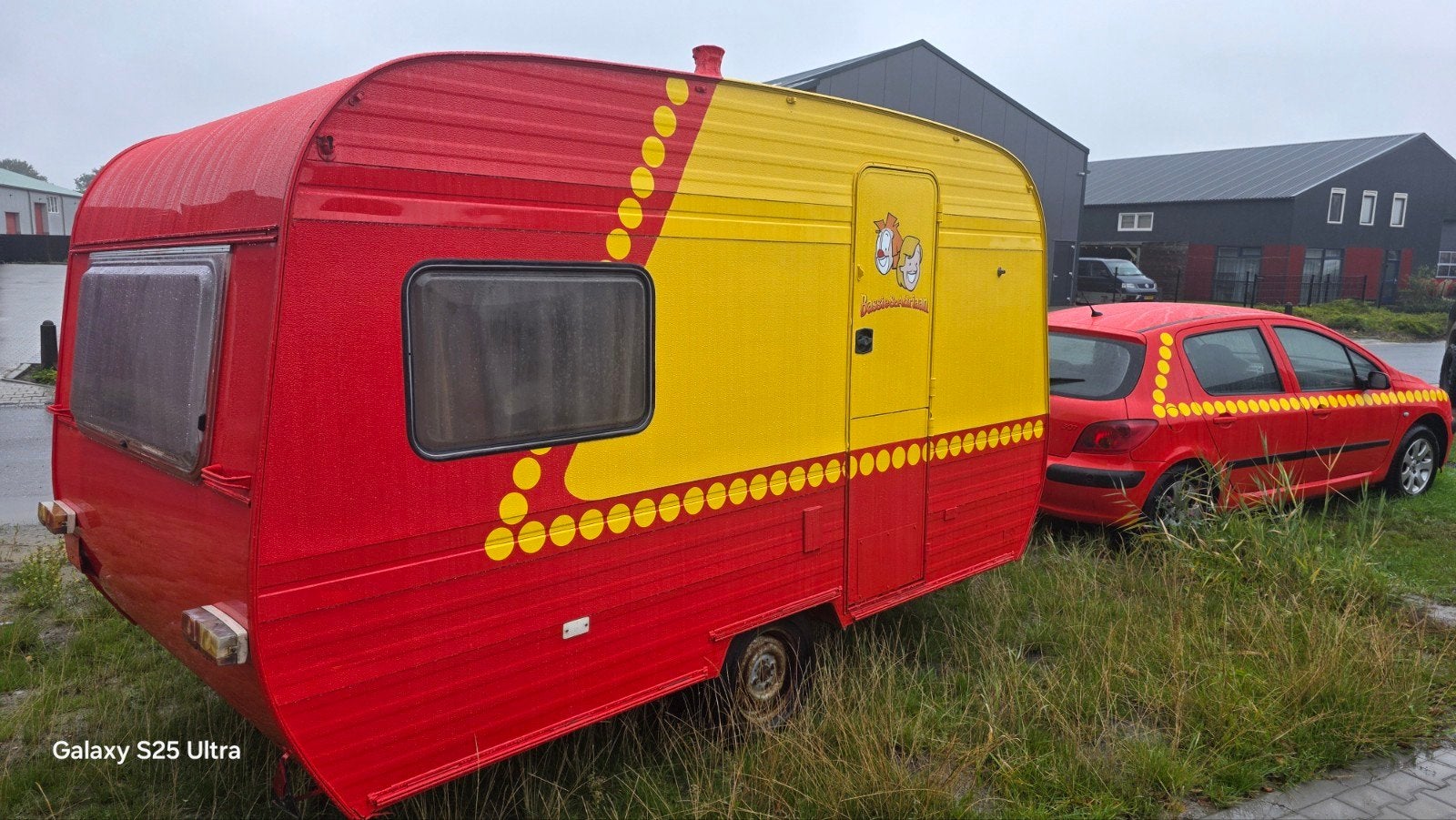Bassie & Adriaan Caravan + eventueel auto – Blikvanger!!, Hobby en Vrije tijd, Ophalen, Gebruikt, Feestartikel, Carnaval