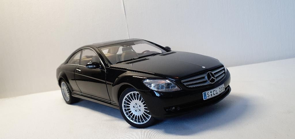 AUTOart Mercedes-Benz CL-klasse dealer edition, Ophalen of Verzenden, Zo goed als nieuw, Auto, Autoart