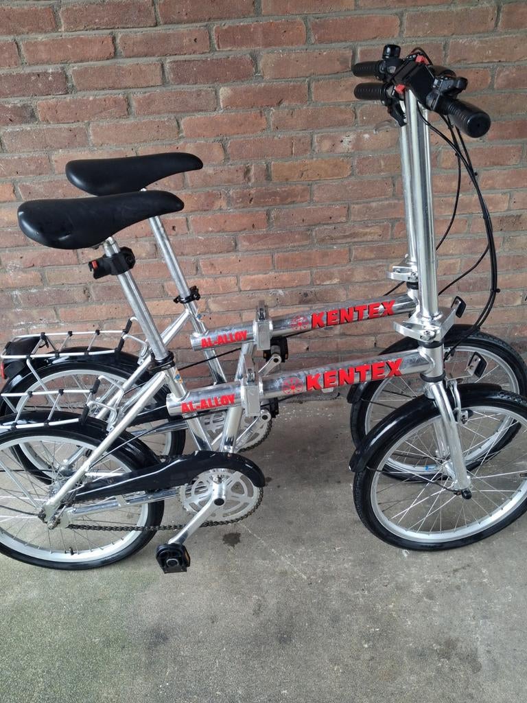 2 kentex vouwfietsen, Ophalen of Verzenden, Gebruikt, 20 inch of meer