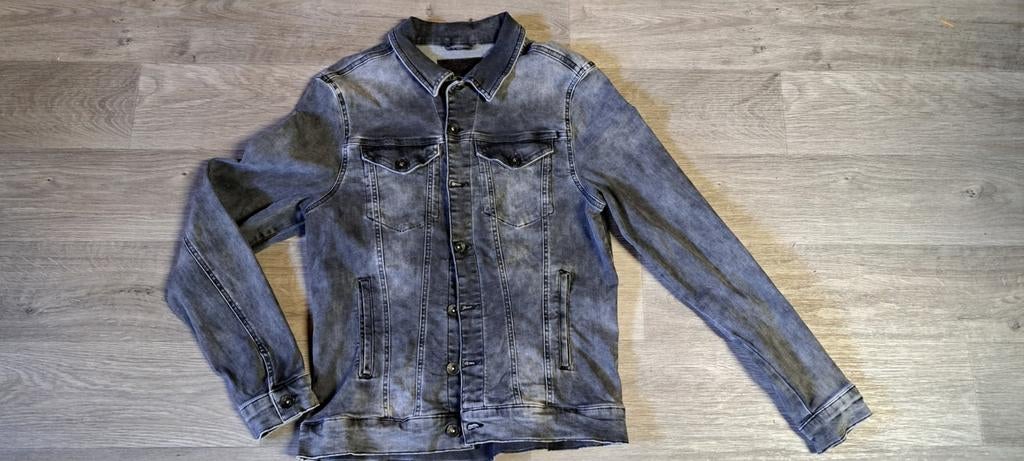 Pure white spijkerjas maat S zgan, Ophalen of Verzenden, Zo goed als nieuw, Zwart