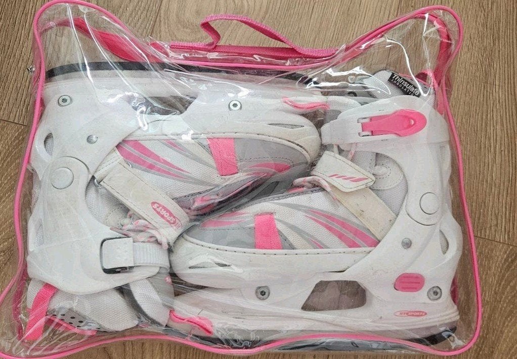 Kinder schaatsen verstelbaar maat 33-36, Ophalen of Verzenden, Gebruikt, Overige typen, Overige merken