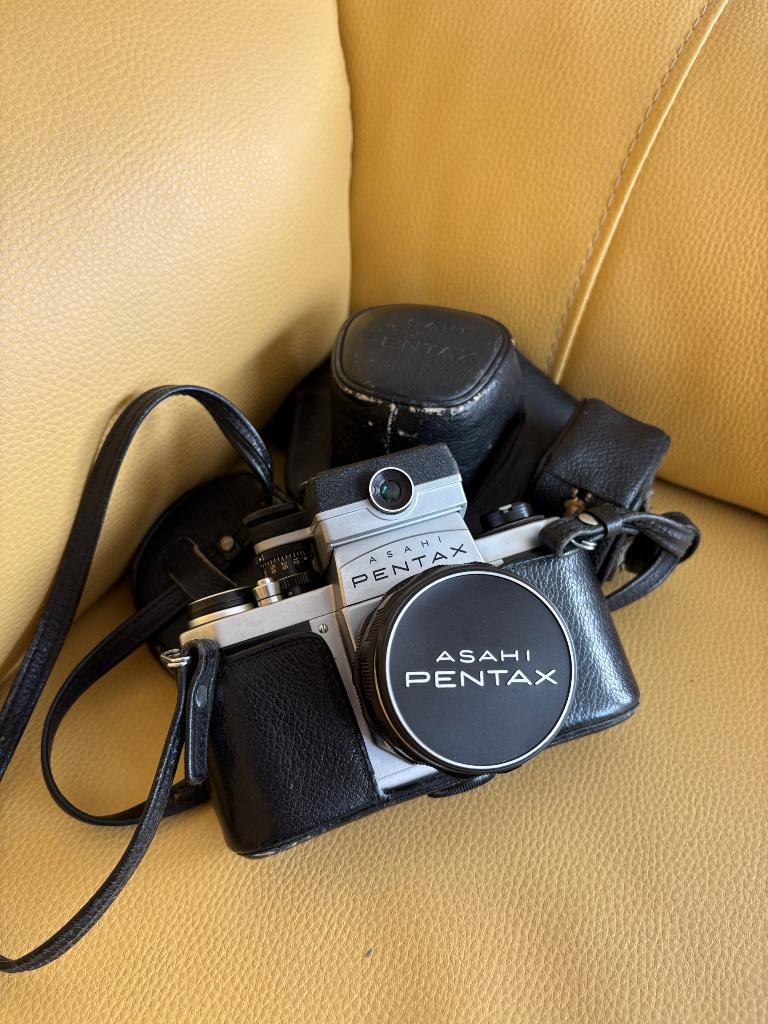Asahi pentax camera, Audio, Tv en Foto, Fotocamera's Analoog, Ophalen, Gebruikt, Spiegelreflex, Pentax