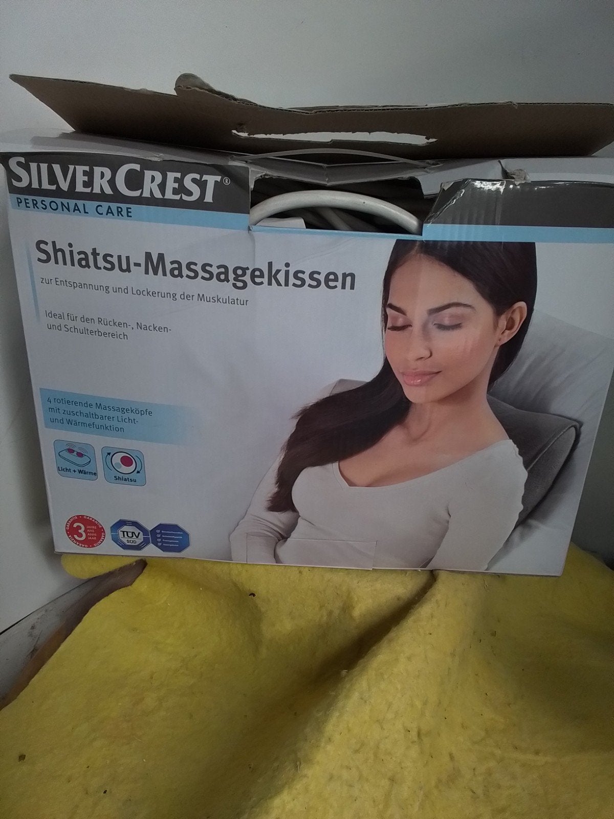 15269) massage kussen  zie omschrijving, Ophalen of Verzenden, Zo goed als nieuw, Overige typen