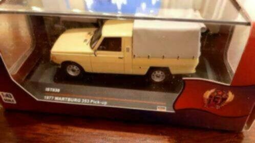 ist models WARTBURG 353 pick-up 1977 zandkleurig IST 030, Ophalen of Verzenden, Nieuw, Auto, Overige merken