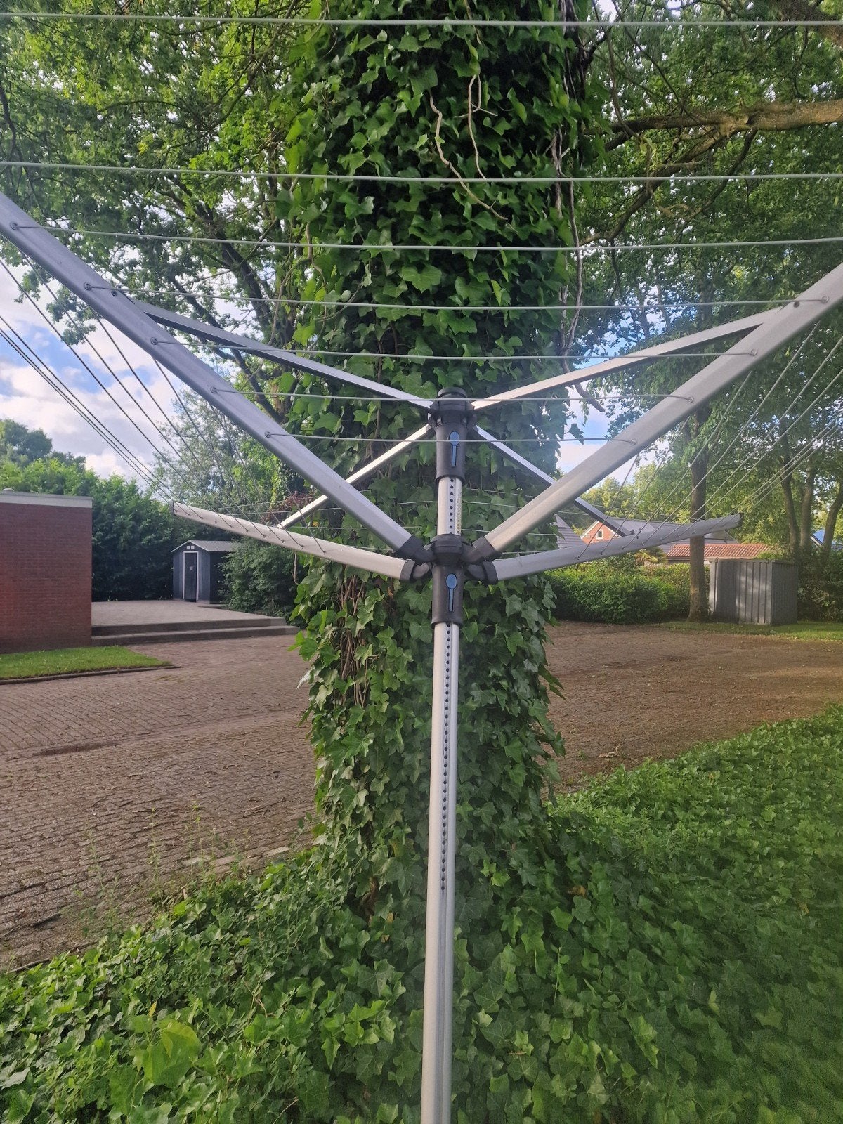 Luxe droogmolen: Brabantia 60m SmartLift, Ophalen of Verzenden, Zo goed als nieuw, Nb, Nb
.
.
. 1 'S