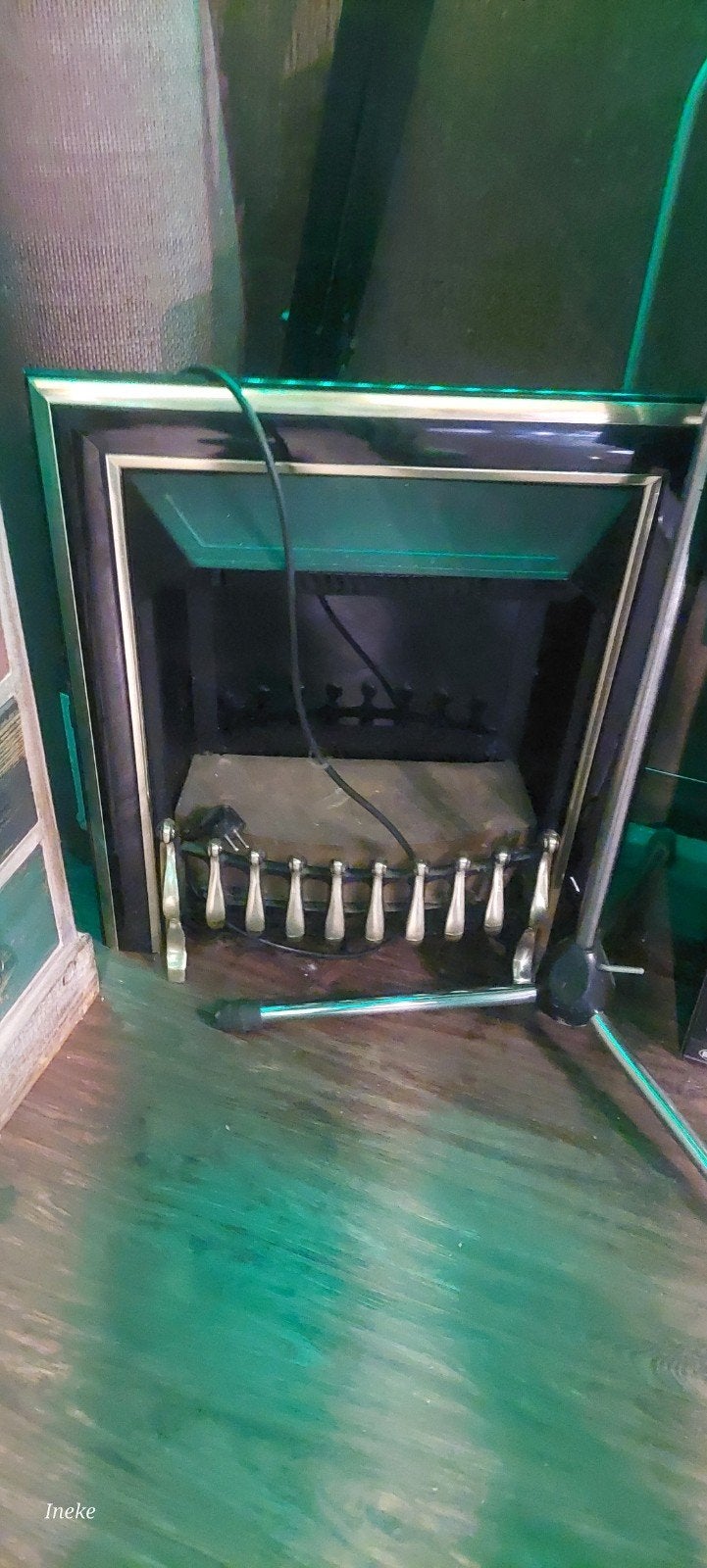 Inbouw sfeerhaard met imitatie kolen, Huis en Inrichting, Haarden, Ophalen of Verzenden