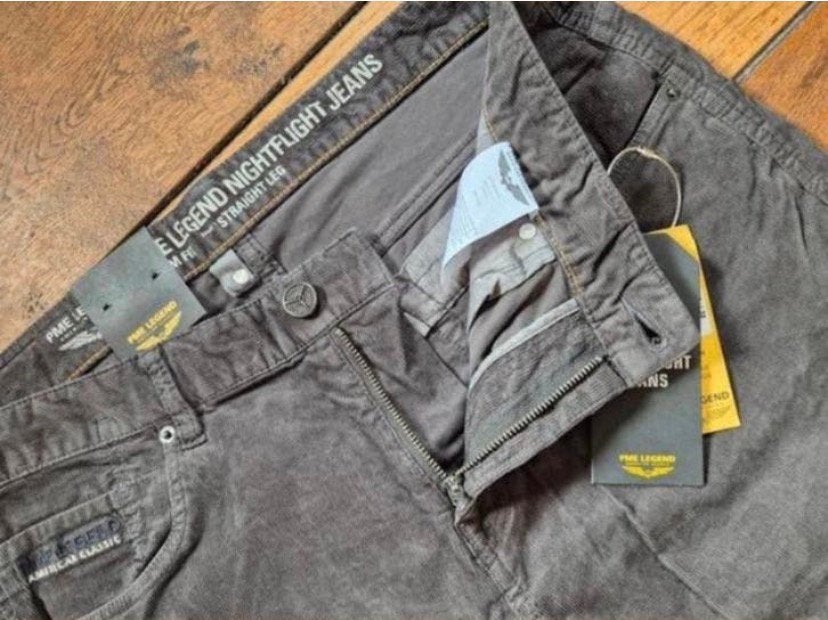 Pme legend Nightflight Ribstofbroek jeans 36/38 nieuw, W36 - W38 (confectie 52/54), ., Nieuw, Ophalen of Verzenden