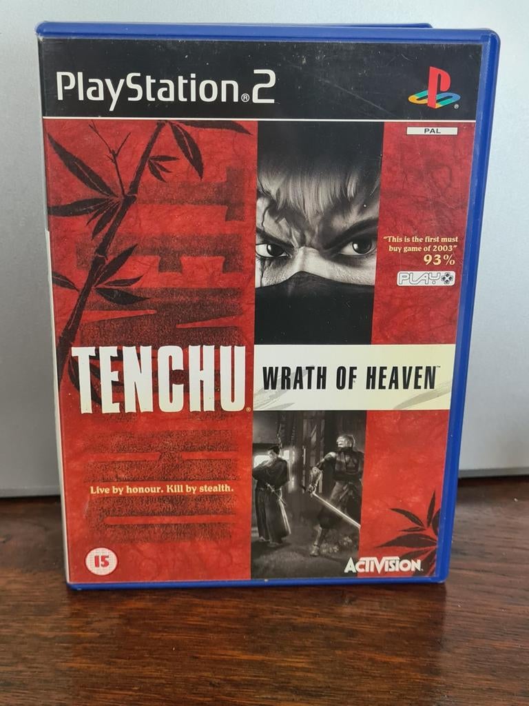 Tenchu: Wrath of Heaven - PlayStation 2 (PS2), 1 speler, Ophalen of Verzenden, Avontuur en Actie, Vanaf 16 jaar