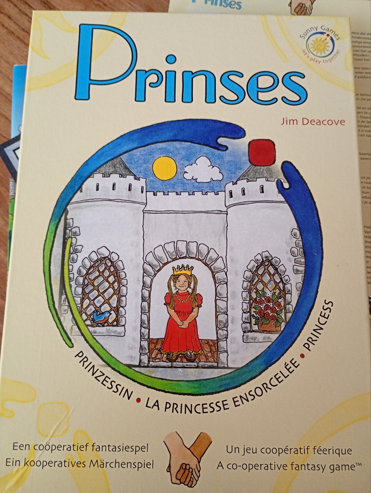 Coöperatief bordspel Prinses van Jim Deacove, Sunny Games, Ophalen of Verzenden