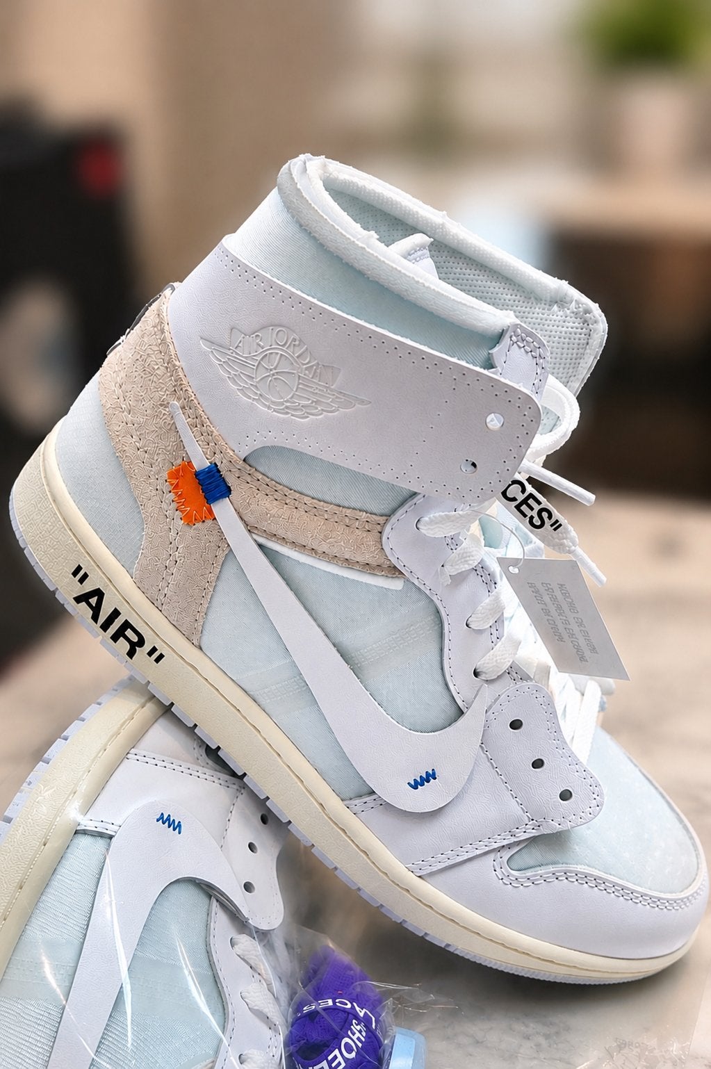 Air Jordan - Off White - Virgil Abloh ‘Alaska’ - 44,5 DS!!, Kleding | Heren, Schoenen, Ophalen, Nieuw, Wit, Sneakers of Gympen