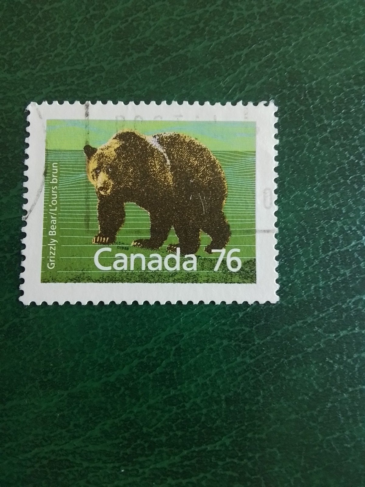 Canada gestempeld beer, Ophalen of Verzenden, Gestempeld, Noord-Amerika