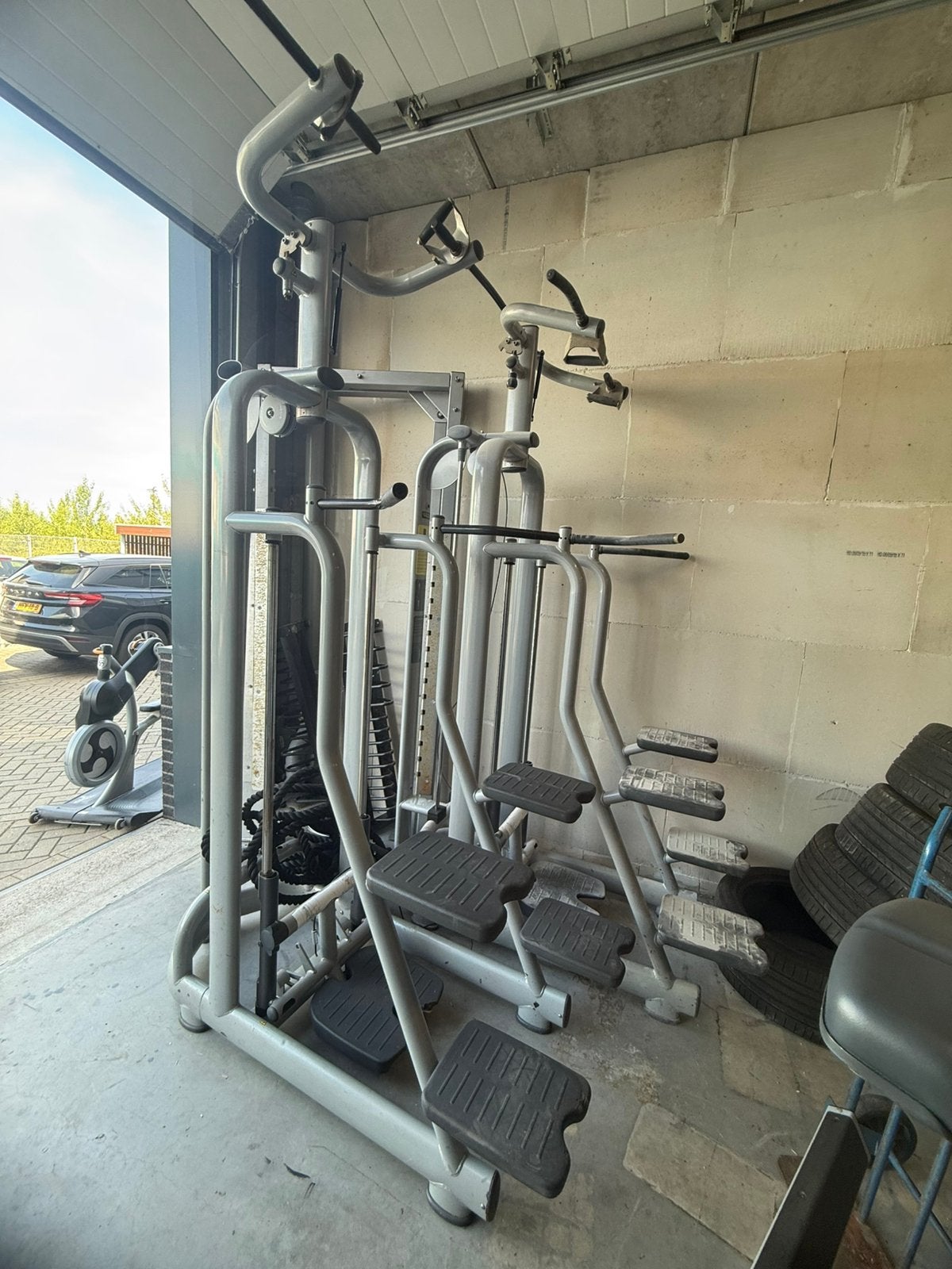 Technogym Power Tower /Jungle Gym –prijs per stuk, Gebruikt, Krachtstation, Borst, Ophalen of Verzenden