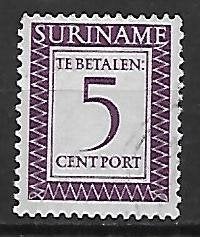 Suriname P50, Ophalen of Verzenden, Gestempeld