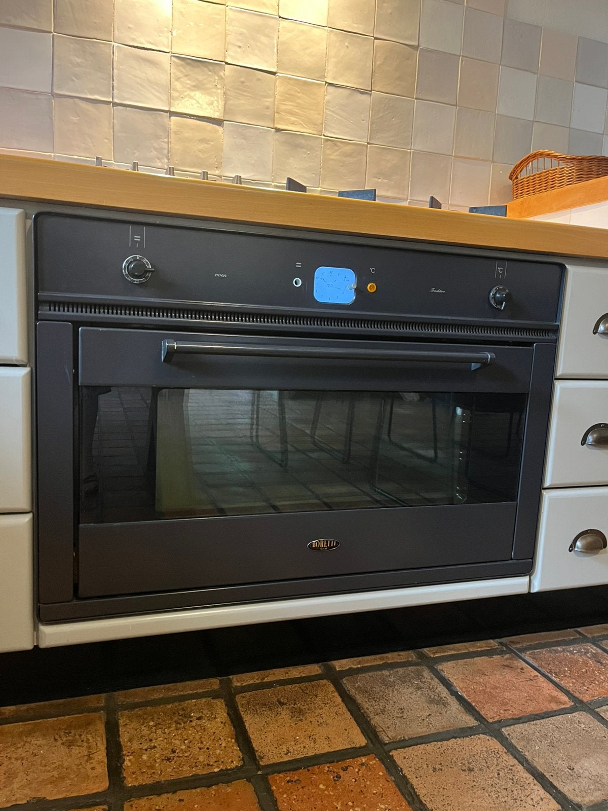 Boretti Tradition Oven 90B x 60H, Ophalen, Gebruikt, Oven, Hete lucht