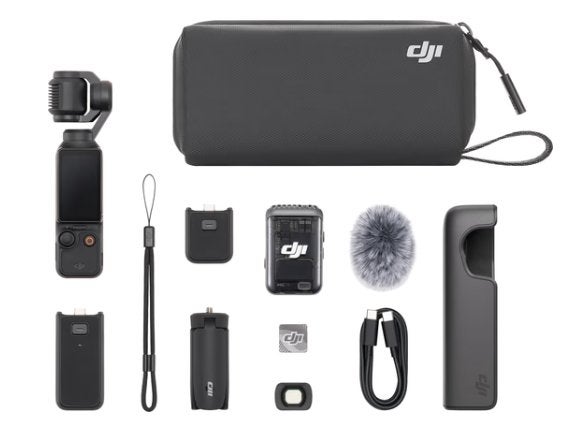 DJI Osmo Pocket 3 Creator Combo, Ophalen, Canon, Minder dan 8x, Zo goed als nieuw