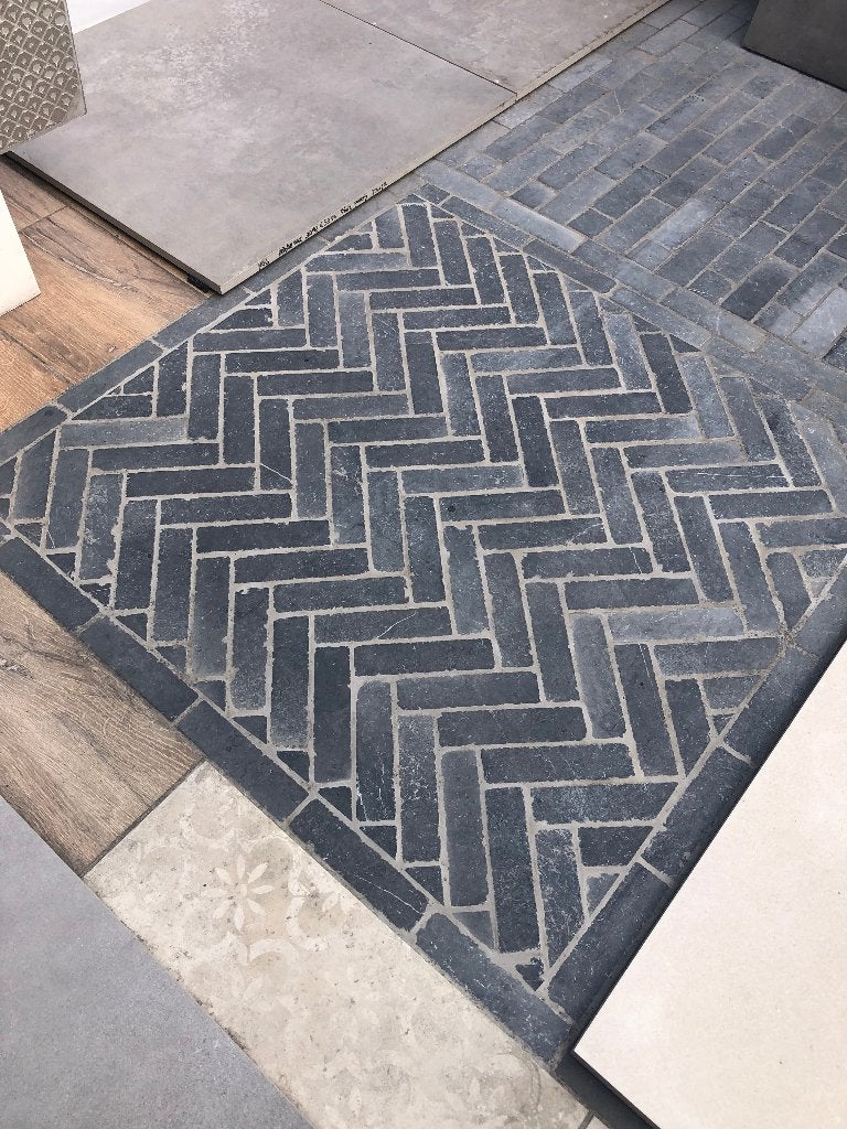vietnamees hardsteen waalformaat anticato verouderd 5x5x20, Klinkers, Nieuw, Ophalen of Verzenden, Natuursteen