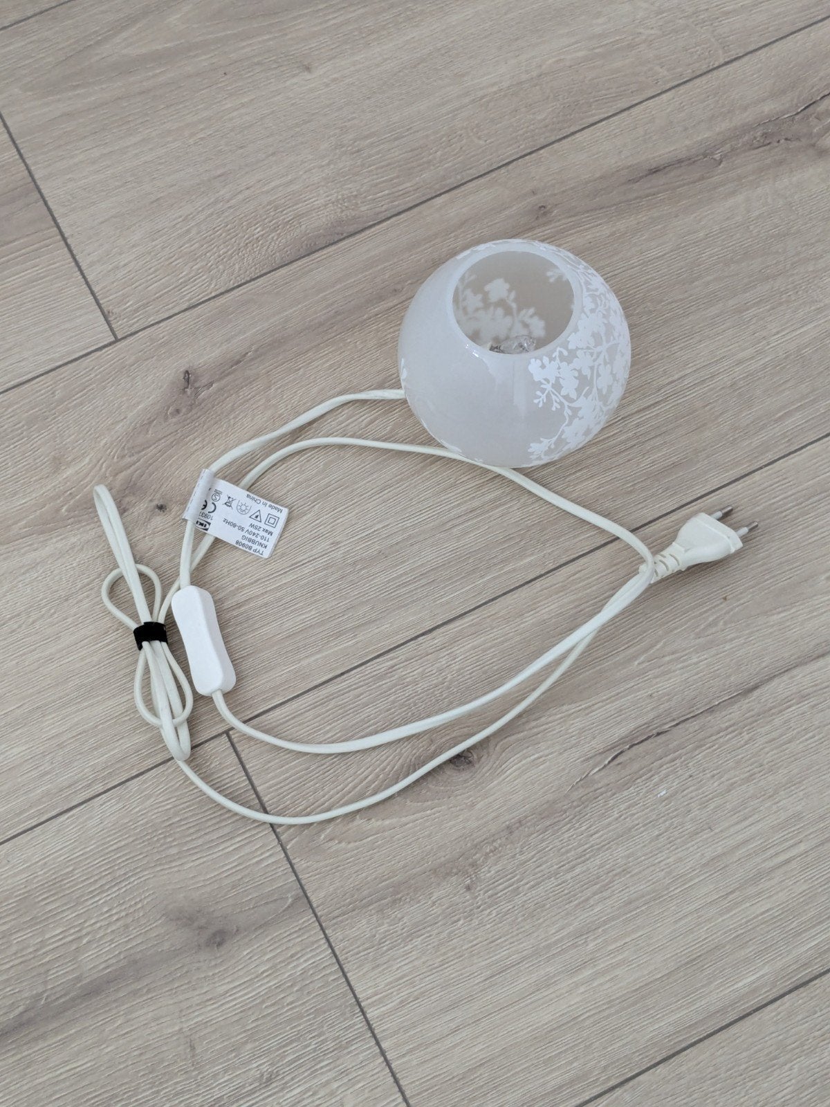 Table lamp (Ikea Knubbig) - Height: 10,5 cm, Ophalen